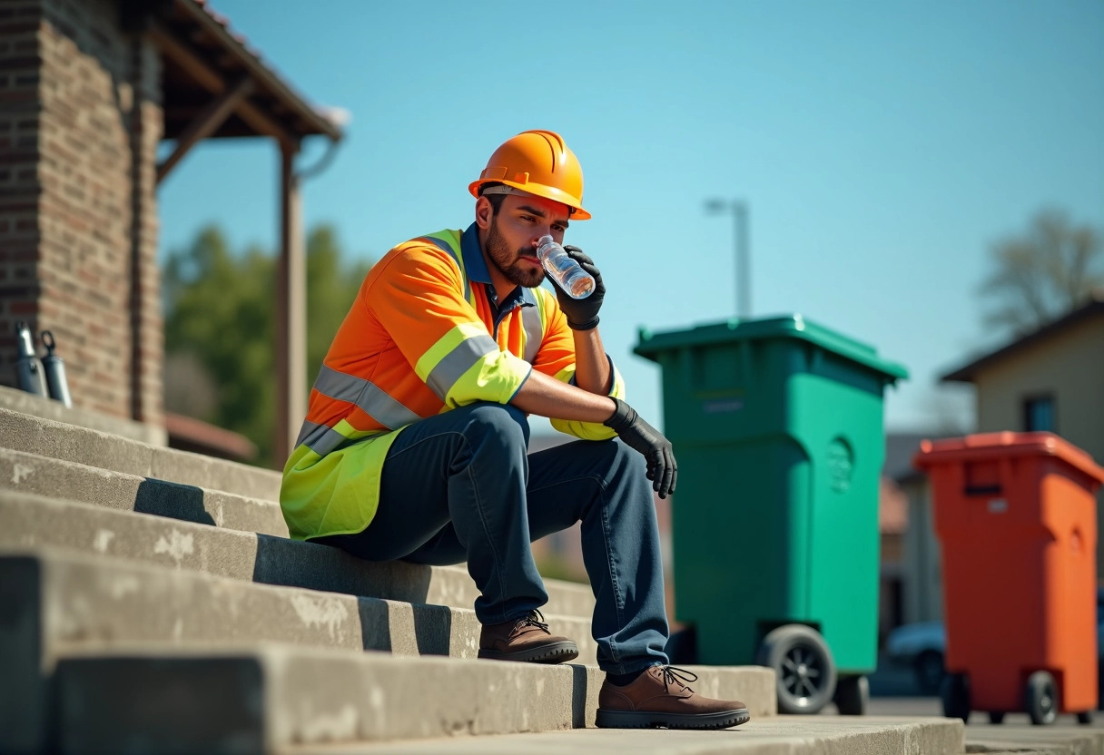 salaire net des éboueurs : impact des conditions de travail et des primes -  éboueurs travail